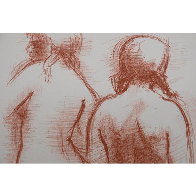 Modern Antoniucci Volti, Nus de dos (Nude), Lithograph For Sale - Image 3 of 6