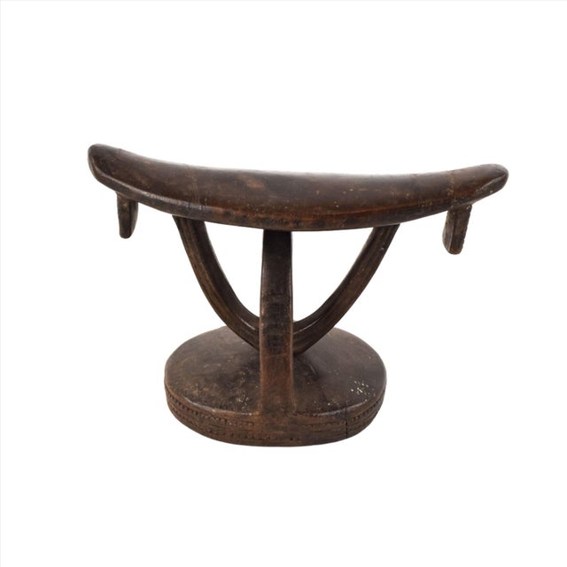 Early 20th Century Shona Wood Headrest For Sale In Denver - Image 6 of 7