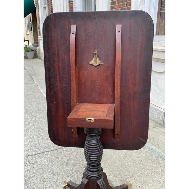 Wood Late 18th- Early 19th Century Mahogany Tilt Top Table For Sale - Image 7 of 10