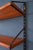 Vintage Modular Wall-Mounted Bookcase in Mahogany and Metal, 1960s For Sale - Image 4 of 7