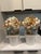 Hollywood Regency Handmade SeashellCoastal Topiaries in White Ceramic Pots - A Pair For Sale - Image 3 of 10