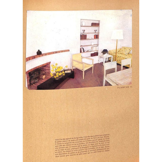 1940s "Meubles Ensembles Decors" 1945 Dufet, Michel For Sale - Image 5 of 12