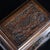 Vintage Rosewood Official Cabinet Jewelry Box, Hand Carved Kylin With Brass Hardware For Sale In Los Angeles - Image 6 of 9