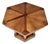 Mid-Century Modern Side Table by Tomlinson, Pecan & Mahogany, 1960s For Sale