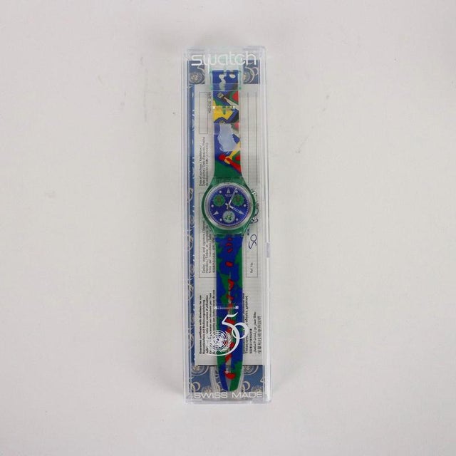 Unlimited 50th Anniversary of the UN SCZ 103 Watch from Swatch For Sale - Image 4 of 10