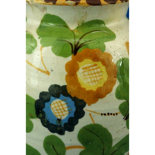 Ceramic Pharmacy Jar attributed to Ulisse Cantagalli, Italy, 19th Century For Sale - Image 13 of 18