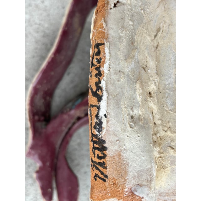 1990s Matthew Burton Ceramic Seashell Sculpture For Sale - Image 12 of 12