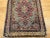 19th Century Persian Kerman Lavar Rug, Handwoven Floral Pattern, Ivory & Burgundy, 2’ X 3’ For Sale In Chicago - Image 6 of 10