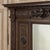 Antique Italian Renaissance Revival Walnut Mantel Mirror For Sale - Image 12 of 17