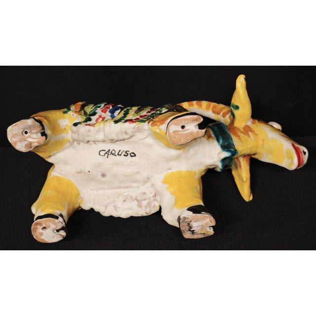 1990s Goat Sculpture by Caruso Vietri, 1990s For Sale - Image 5 of 13