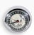 Black Mid Century Wall Clock by Mastercrafters Clock and Radio Company Showing Map of Globe C. 1960's For Sale - Image 8 of 8