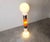 White Vintage Floor Lamp from Mazzega, 1960s For Sale - Image 8 of 10