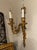 French Nice Pair of French Louis XVI Carved and Giltwood Sconces For Sale - Image 3 of 5