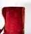 Red Velvet and Mahogany Armchair by Frits Henningsen For Sale - Image 4 of 10