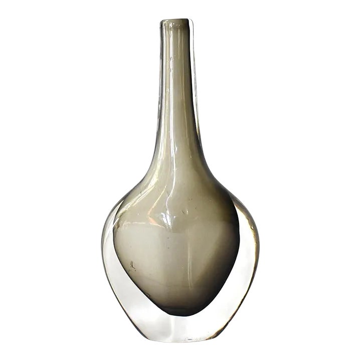 Vintage Mid-Century 1950s Nils Landberg for Orrefors Swedish