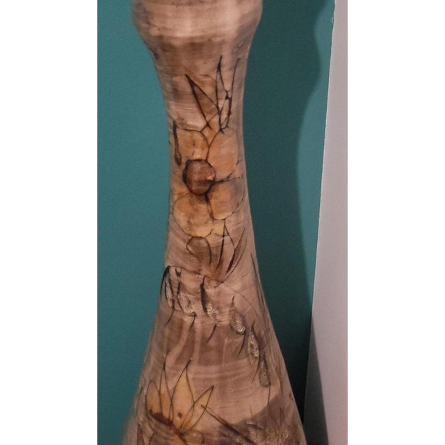 Large Vase in Ceramic, 1975 For Sale - Image 3 of 14