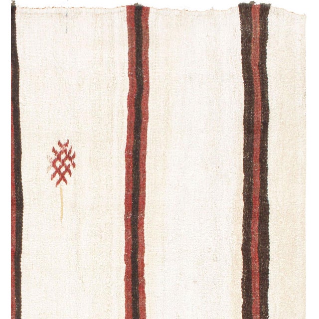 1940s Vintage Turkish Kilim Rug 3'4 X 5'9 For Sale - Image 5 of 8