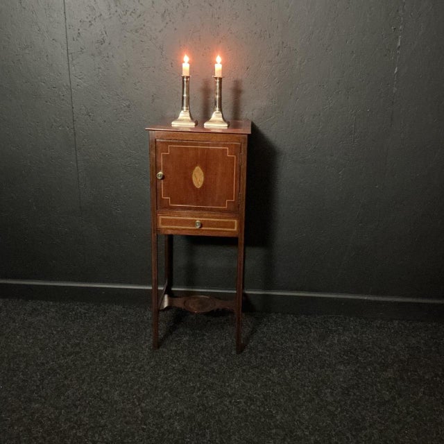 Gun Metal Candlesticks, 1780, Set of 2, in Good conditions. Designed before 1890