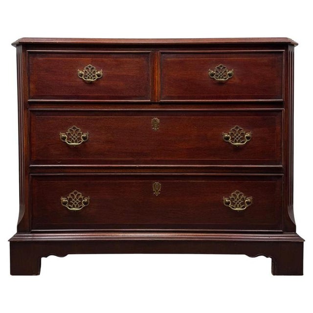 20th Century American Mahogany Chest of Drawers For Sale - Image 12 of 12