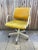 Vintage Mid-Century Steelcase Yellow Rolling Office Desk Arm Chair For Sale - Image 13 of 13