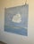 Cloud With Blue Sky and Silver Horizon Original Art by Natalie Mitchell/Sette Design For Sale - Image 4 of 7