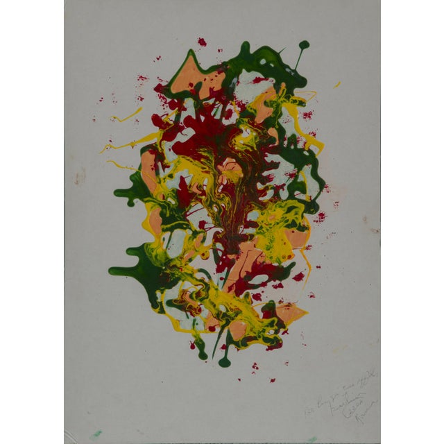 2000 - 2009 Bertina Lopez, Composition, 2002, Oil on Board For Sale - Image 5 of 6