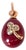 Early 20th Century Rare Purpurin Egg Pendant With Diamonds by Anders Nevalainen, St. Petersburg For Sale