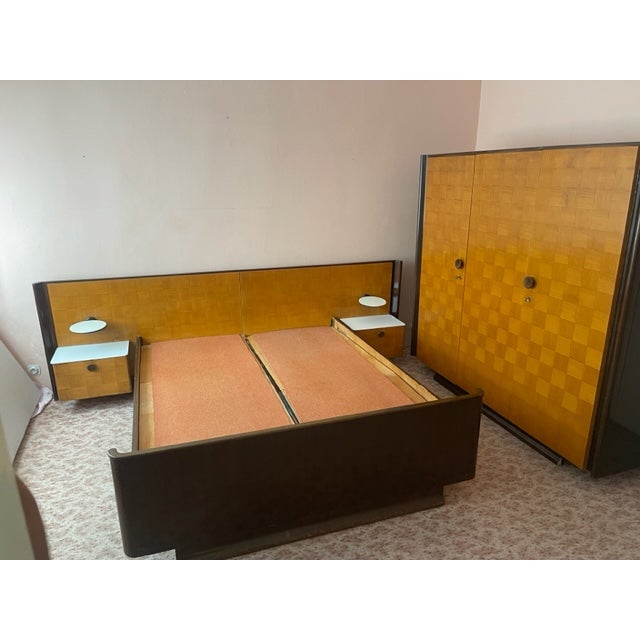 Art Deco Murphy Bed by Jidrich Halabala, 1930s For Sale - Image 4 of 18