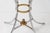 Maison Jansen Chrome Round Accent Table in the Manner of Maison Jansen For Sale - Image 4 of 8