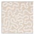 Sample - Schumacher Riley Embroidery Fabric in Ivory on Natural For Sale