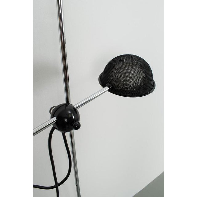 Metal Postmodern Halogen Floor Lamp For Sale - Image 7 of 9