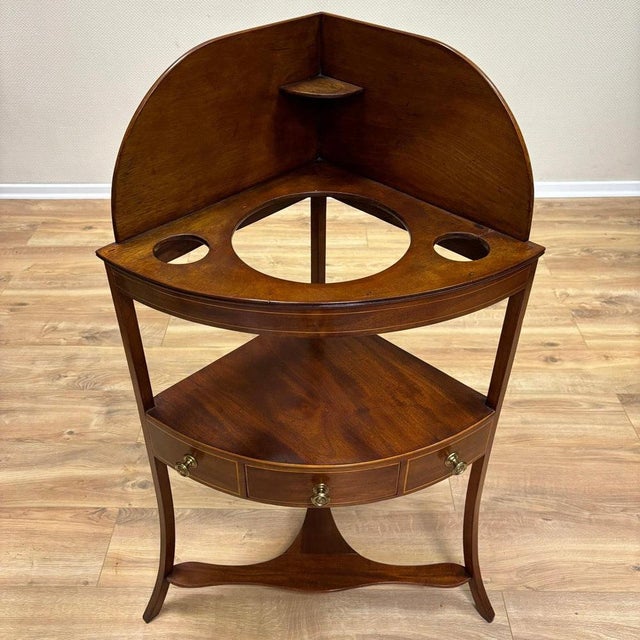 Antique Corner Washbasin, England For Sale - Image 4 of 13