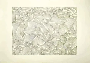 Fritz Baumgartner, Composition, Lithograph, 1970s