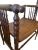 Late 19th Century 19th Century American Oak Bench With Bobbin Turned Sides and Shaped Seat. For Sale - Image 5 of 8