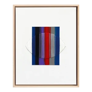 I Hear Poems About Persecution & Forgiveness - Framed Colorful Abstract Original Artwork by Raul De La Torre