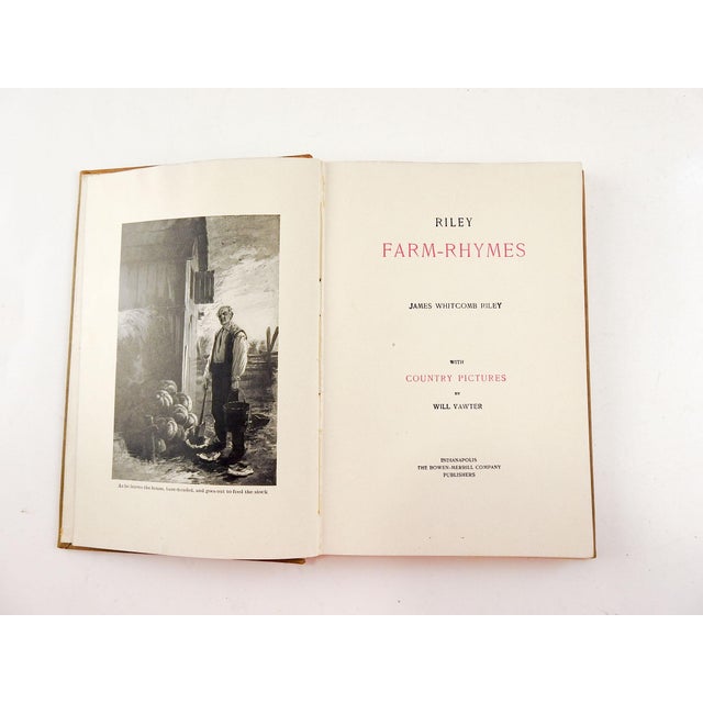 James Whitcomb Riley Farm Rhymes - 