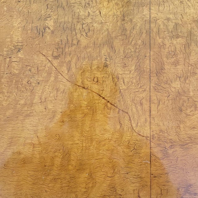 Brown English Art Deco Rectangular Walnut Desk from Hille of London, 1920s For Sale - Image 8 of 18