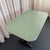 Mid 20th Century Mid 20th Century Art Deco Revival Sage Green Dinette Pedestal Dining Table For Sale - Image 5 of 8