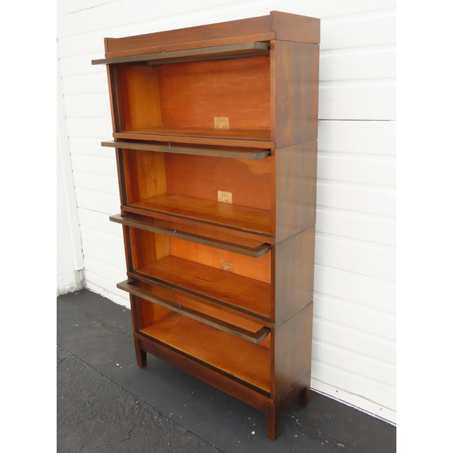 Globe Wernicke Sectional Stackable Bookcase Display Lawyer File Cabinet 6570c For Sale In Miami - Image 6 of 18