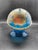 Vintage & Rare 1960's Swedish Bank Globe Coin Bank- "Foreningsbank"