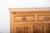 Antique Pine Cabinet Two planked top above three short drawers over four cupboard doors with double hinges ending on a...
