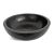 Beautiful rich ebony finish vintage Java solid teak wood bowl. Each will have variations in wood grain.
