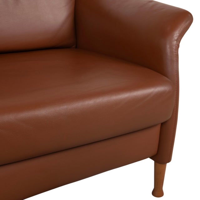 Club Chair in Leather from Walter Knoll For Sale - Image 4 of 14