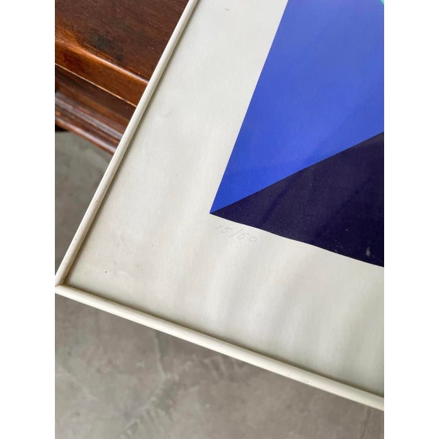 After Vasarely, Composition, 1970s, Lithograph For Sale - Image 11 of 12