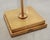 Gold Pair of Charles Hollis Jones Style Lucite Column Floor Lamps For Sale - Image 8 of 17