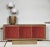 Not Yet Made - Made To Order Red Velvet Sideboard by Mascia Meccani for Meccani Design, 2023 For Sale - Image 5 of 6
