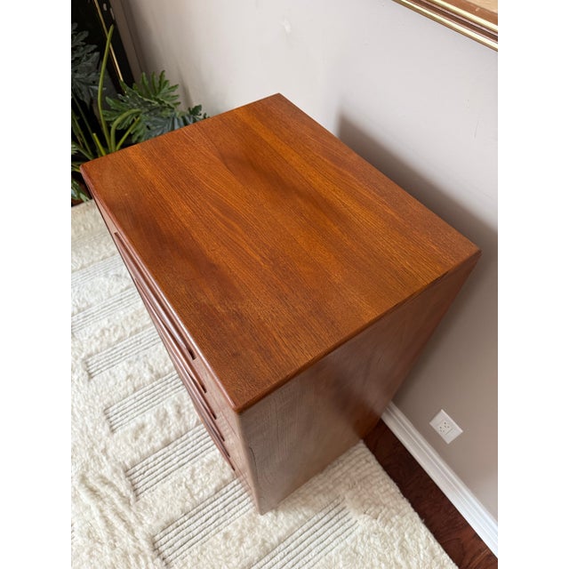 Mid 20th Century Vintage 1960s Teak G Plan "Fresco" Tallboy Chest Dresser For Sale - Image 5 of 12
