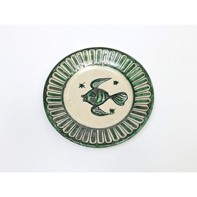 1930s Vietri Plates from Fabbrica Ceramica Avallone, 1930s, Set of 4 For Sale - Image 5 of 14