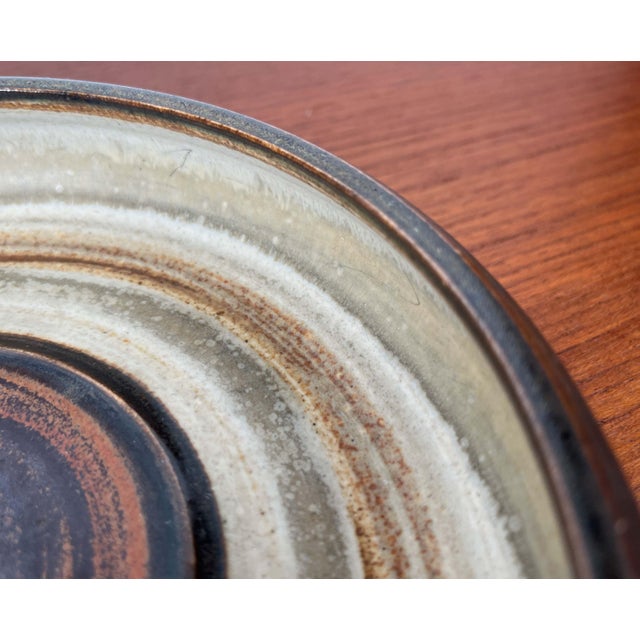 Vintage Danish Studio Pottery Bowl by Frede Bonefeld, 1981 For Sale - Image 3 of 11