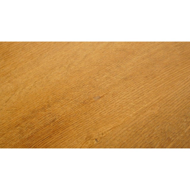 Vintage Oval Extendable Dining Table in Oak, 1960s For Sale - Image 16 of 18